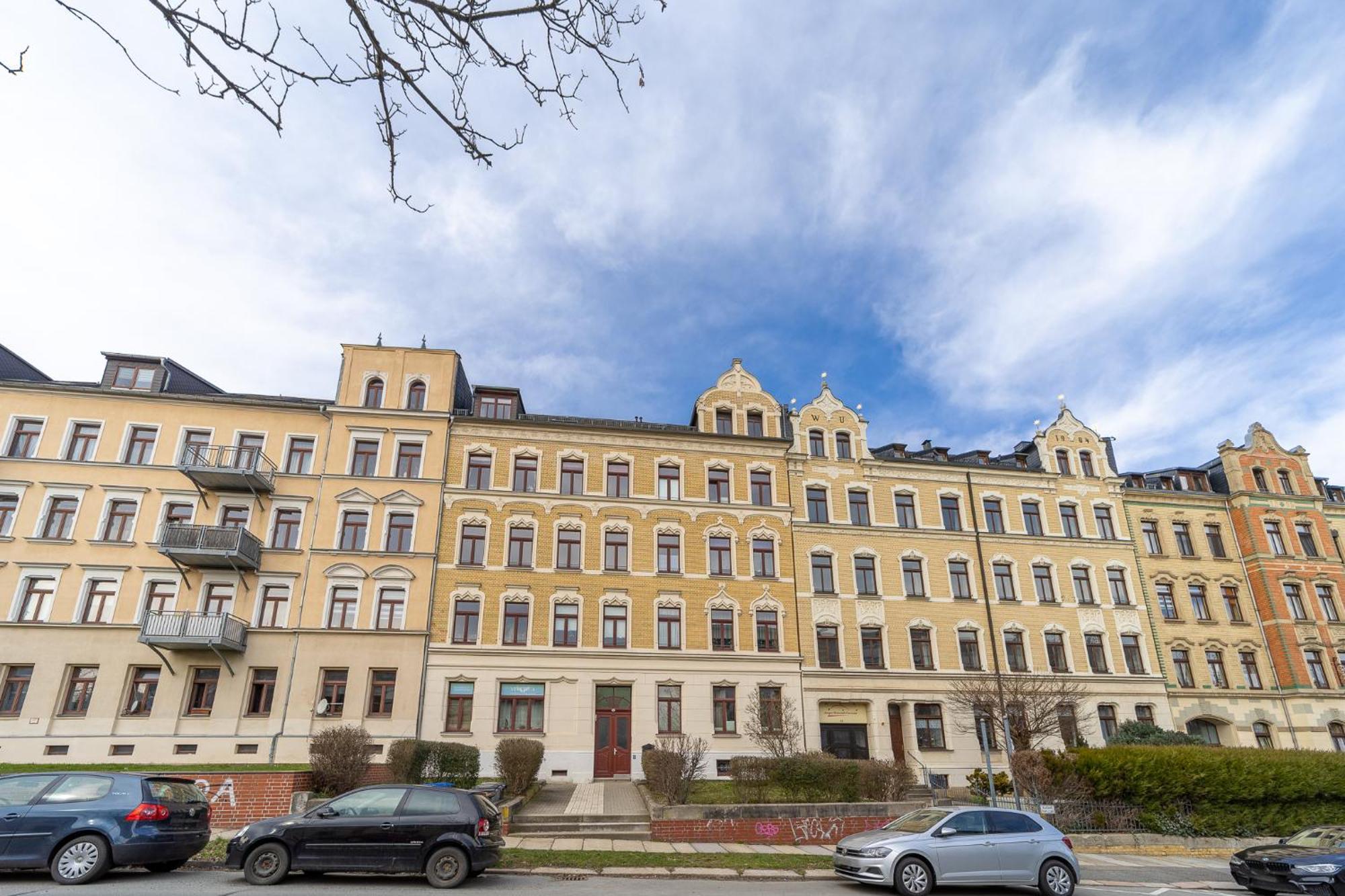 Schlossberg-Domizil Mit Weitblick - Arbeitsplatz, Balkon, Netflix, Badewanne & Yogamatte Chemnitz Exterior photo